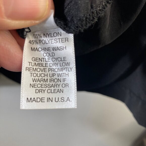 Womens Mycra Pac Now Raincoat Black Funnelneck Oversized XS Black - Picture 9 of 10